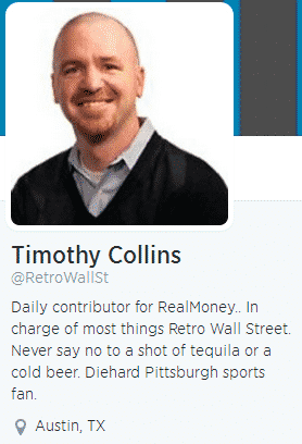 Tim Collins Stock Charts